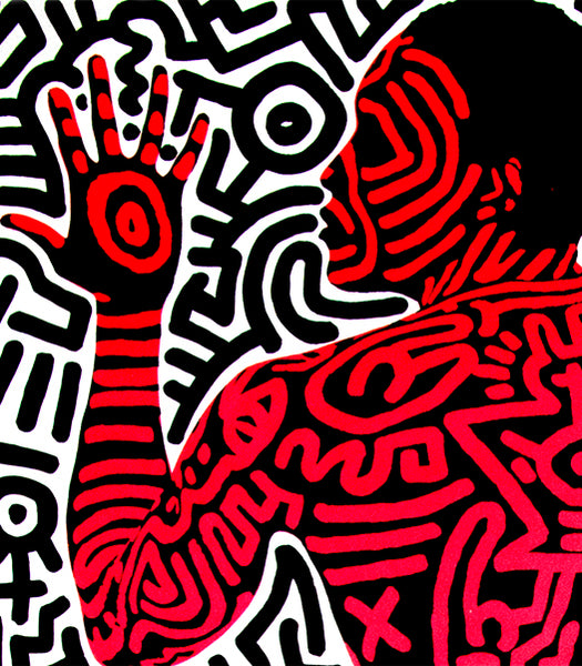 Keith Haring Gallery Poster