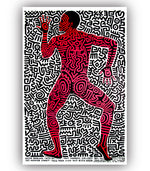 Keith Haring Gallery Poster