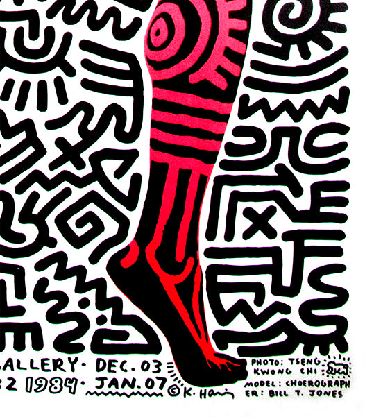 Keith Haring Gallery Poster