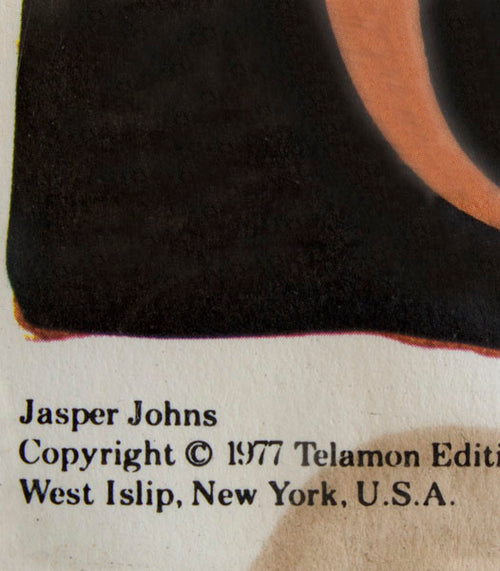 Jasper Johns 1977 Poster